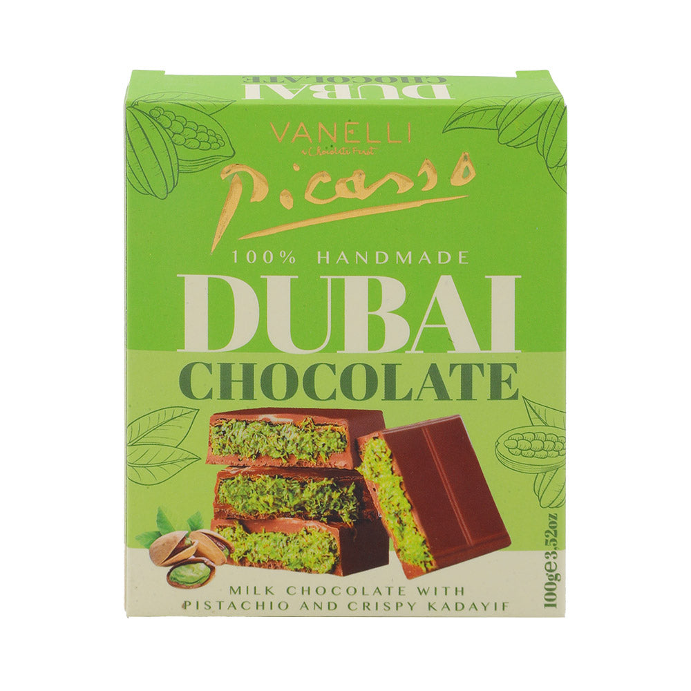 VANELLI DUBAI CHOCOLADE 100GR.