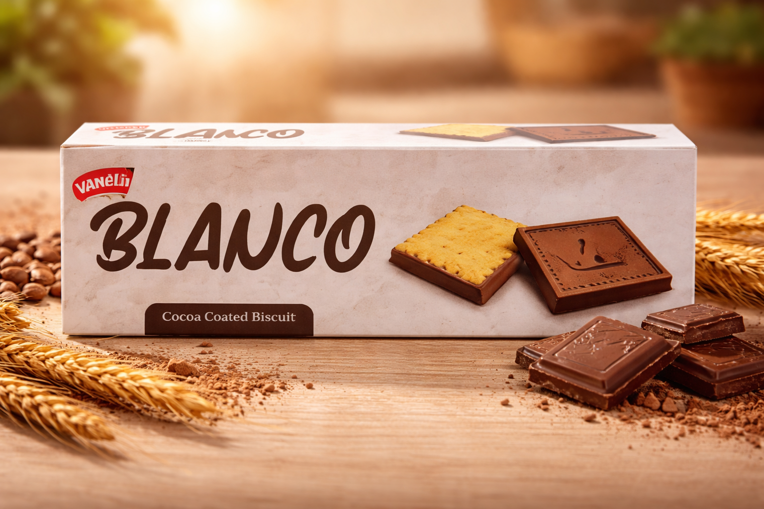 VANELLI BLANCO COCOA BISCUIT 66GR