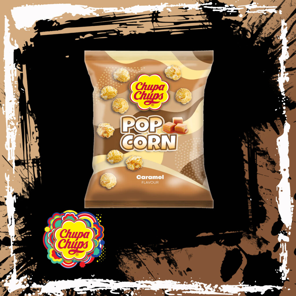 CHUPA CHUPS 110G POPCORN CARAMEL