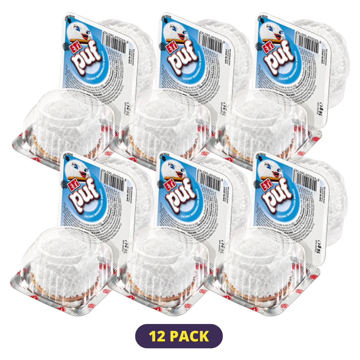 ETI PUF KOKOSNOOT 12STUKS