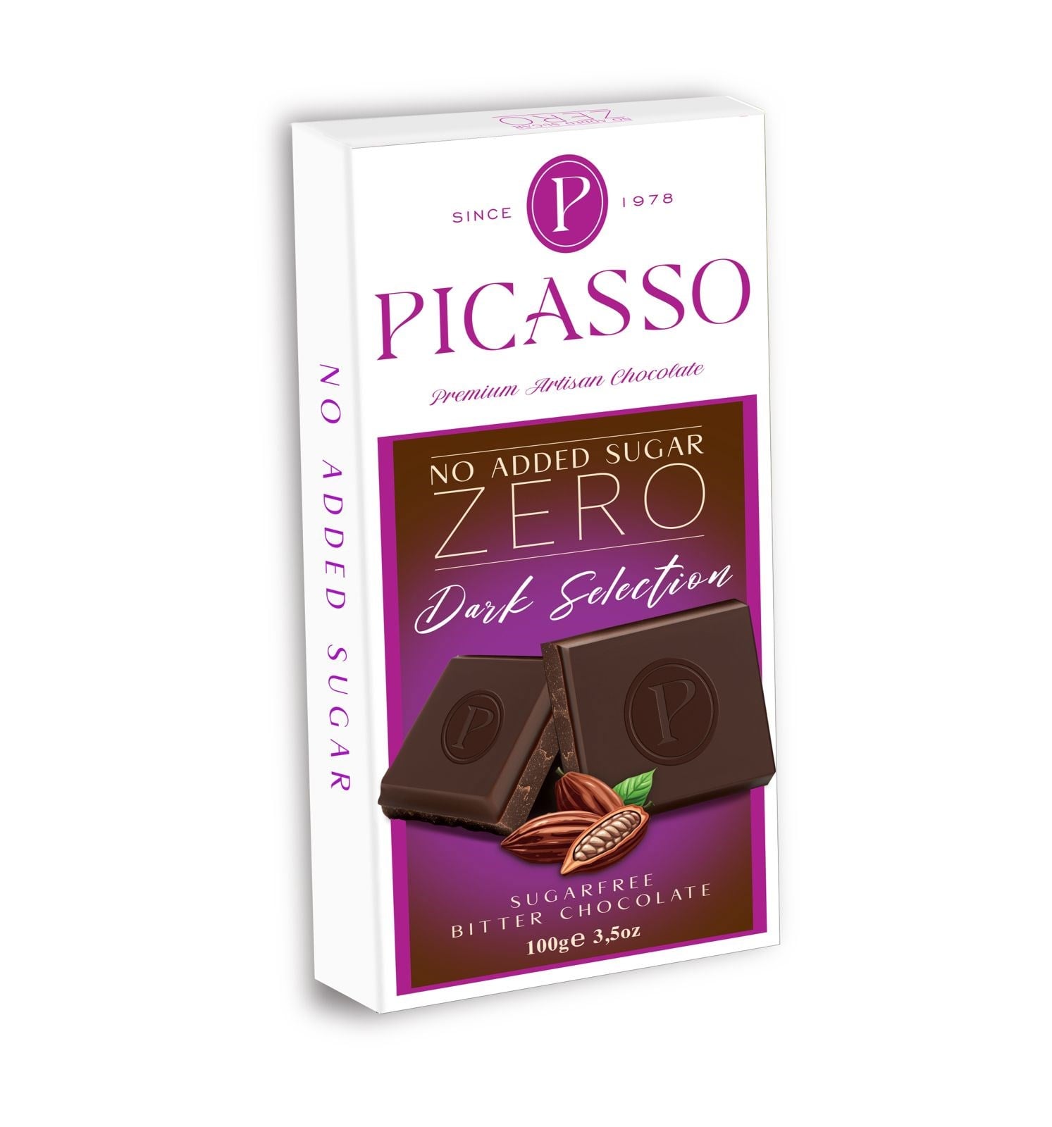 VANELLI PICASSO SUGARFREE DARK CHOCOLATE 100GR