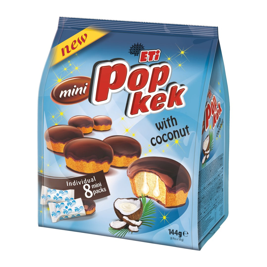 ETI POPKEK MINI KOKOSNOOT 144GR